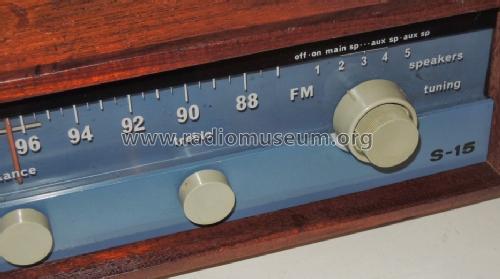 Stereo FM Receiver S-15 U; TO-R Radio A/S; Vanl (ID = 1634741) Radio