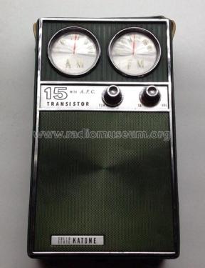 Solid State 15 Transistor with A.F.C. Japan 718; Katone Corporation; (ID = 1808530) Radio