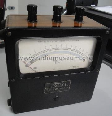 DC Voltmeter DCP; Tokyo Denki Seiki (ID = 1477598) Equipment