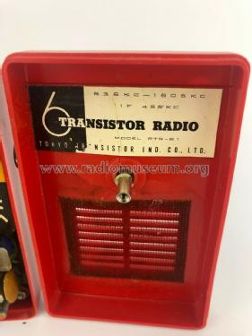 Candle 6 Transistor TR6 PTR-61; Tokyo Transistor (ID = 2448465) Radio