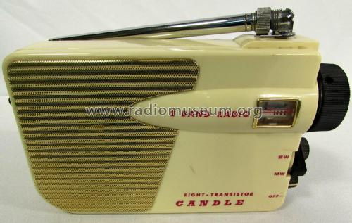 Candle Eight-Transistor 2 Band Radio STR-80 and STR-80M; Tokyo Transistor (ID = 2410624) Radio