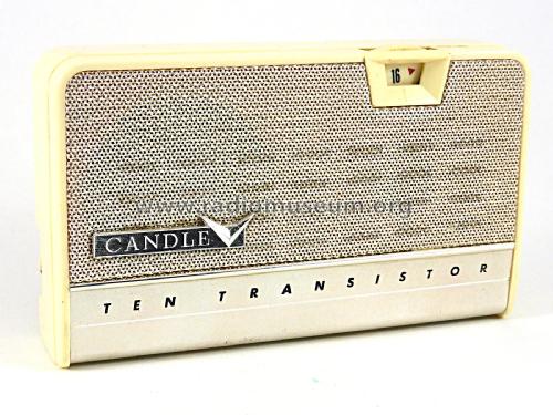 Candle Ten Transistor PTR-100; Tokyo Transistor (ID = 2634087) Radio