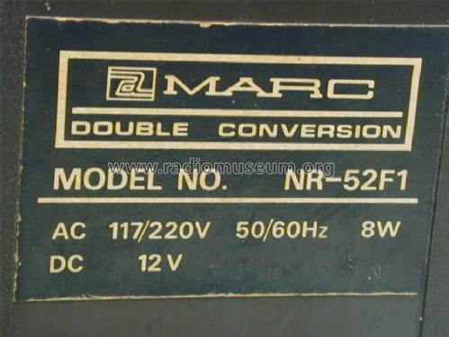 Marc Double Conversion NR-52-F1; Marc; Japan (ID = 723455) Radio