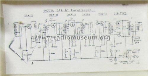 Mascot 6 Transistor STR-67; Unknown - CUSTOM (ID = 2932197) Radio