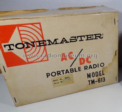 AC/DC Portable Radio TM-613 ; Tonemaster Trans (ID = 1712855) Radio