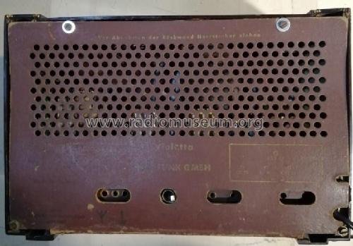 Netz-und Batterie-Violetta U100; Tonfunk GmbH; (ID = 2451887) Radio