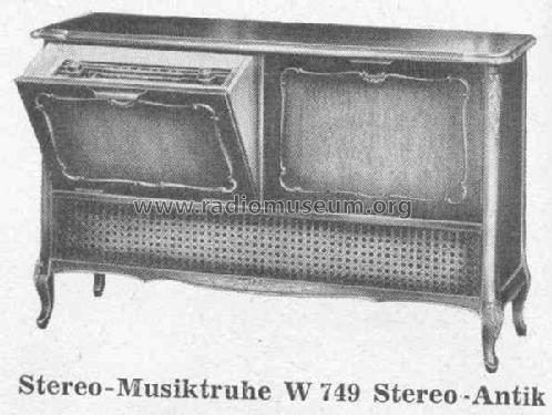 Stereo-Antik W749; Tonfunk GmbH; (ID = 374615) Radio