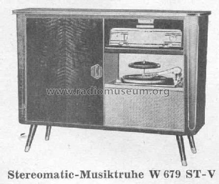 W679ST-V; Tonfunk GmbH; (ID = 374611) Radio