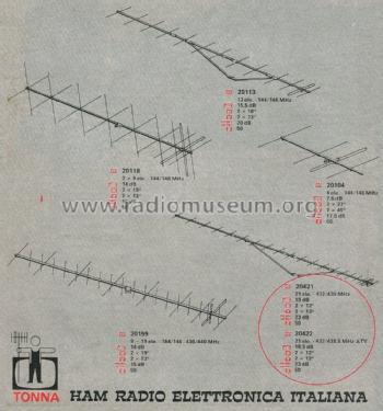 Antenna 20421 / 20422; Tonna Antennes; (ID = 2767213) Antenna