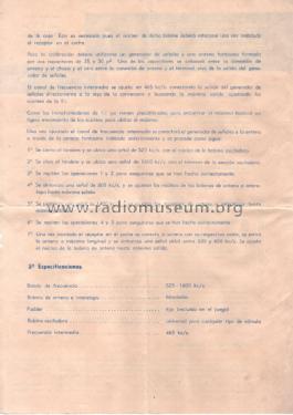 Juego de Bobinas O.L. para receptor de Automóvil 1028; Topeco S.R.L.; (ID = 2625451) Radio part