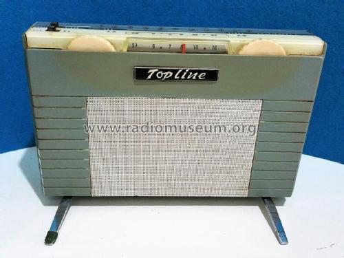 7 Transistor Tuner Portable Phono-Radio ; Topline; where? (ID = 2816357) Radio