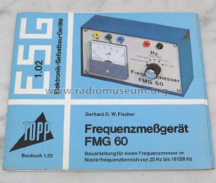 Frequenzmeßgerät FMG 60 Baubuch ESG-Serie 1.02; TOPP, Frech Verlag; (ID = 1715966) Kit