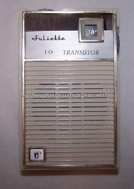 Juliette 10 Transistors AT-105; Topp Import & Export (ID = 2385711) Radio
