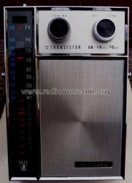 Juliette 12 Transistor AM/FM/PB 3 Band Radio T-3012P; Topp Import & Export (ID = 1975885) Radio
