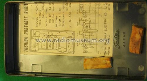 4PG-79; Toshiba Corporation; (ID = 1903541) Radio