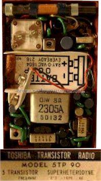 Five Transistor 5 TP-90; Toshiba Corporation; (ID = 410033) Radio