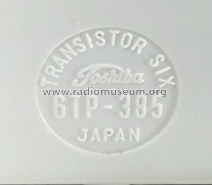 6 TP-385; Toshiba Corporation; (ID = 2837865) Radio