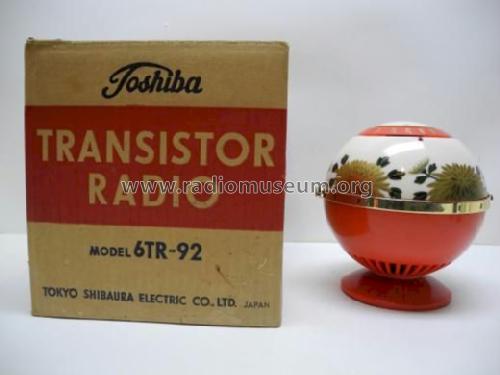 6TR-92 'Rice Bowl' ; Toshiba Corporation; (ID = 1408426) Radio