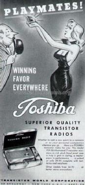 7 Transistor 7TP30; Toshiba Corporation; (ID = 513532) Radio