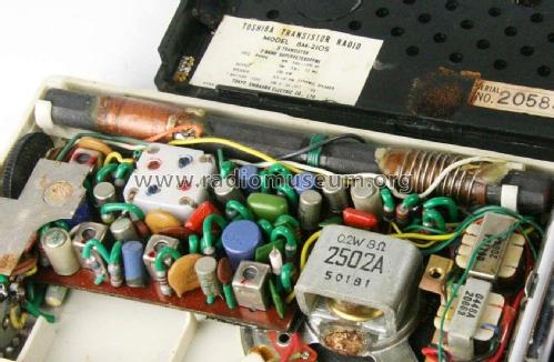 8 Transistor 8M-210S; Toshiba Corporation; (ID = 2274665) Radio