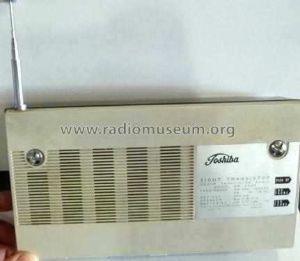 8 Transistor 8M-340R; Toshiba Corporation; (ID = 1947541) Radio