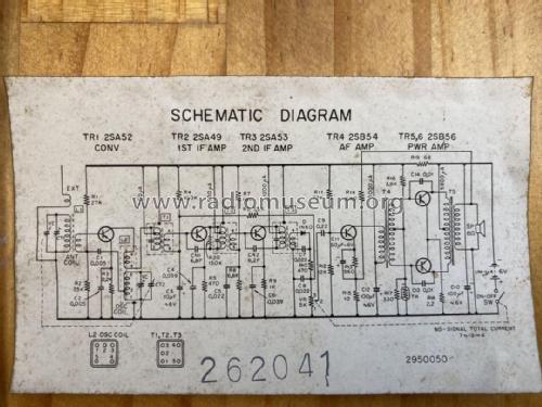 All Transistor 6H-530; Toshiba Corporation; (ID = 3010355) Radio