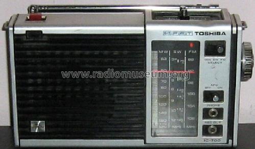 IC-700 ; Toshiba Corporation; (ID = 1224637) Radio