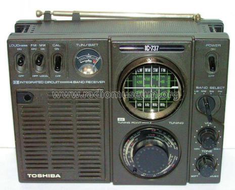 IC Radio IC737; Toshiba Corporation; (ID = 729818) Radio