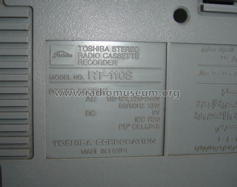 Bom Beat 110 RT-110S; Toshiba Corporation; (ID = 1607267) Radio