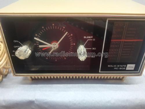 Solid State Clock Radio RC-802 ; Toshiba Corporation; (ID = 2342392) Radio