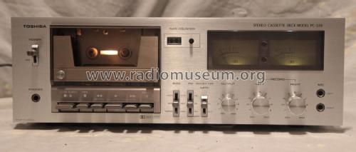 Stereo Cassette Deck PC-335; Toshiba Corporation; (ID = 2227668) R-Player