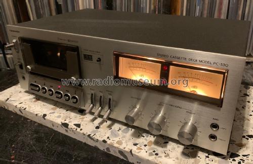 Stereo Cassette Deck PC-530; Toshiba Corporation; (ID = 2445952) Sonido-V