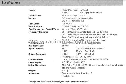 Stereo Cassette Deck PC-G2; Toshiba Corporation; (ID = 1784956) R-Player