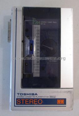 Stereo Cassette Player KT-S4; Toshiba Corporation; (ID = 2978720) Radio