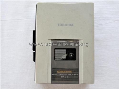 Stereo Cassette Tape Player KT-4119; Toshiba Corporation; (ID = 2522890) R-Player