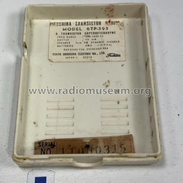 Transistor 6 6TP-395; Toshiba Corporation; (ID = 2975466) Radio