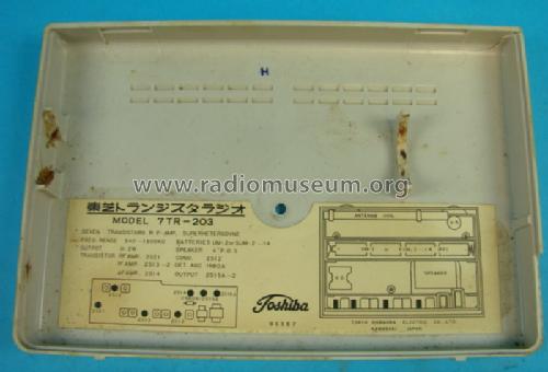 Transistor Seven 7TR-203; Toshiba Corporation; (ID = 1700755) Radio