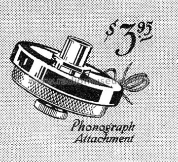 Phonograph Attachment ; Tower Mfg.Co., (ID = 735078) Misc