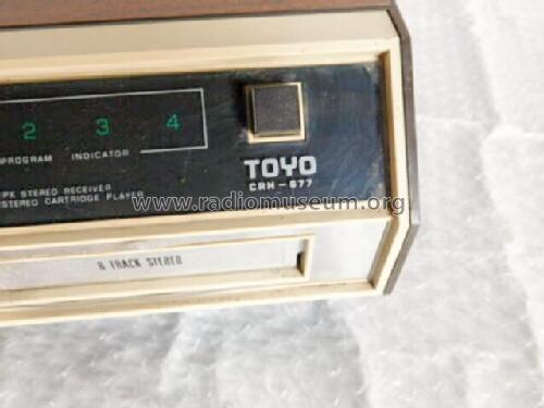 8 Track AM-FM CRH-677 ; Toyo Radio Co., Ltd. (ID = 2781186) Radio