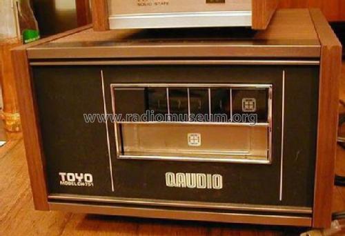 Quadio 8 Track CH-751 ; Toyo Radio Co., Ltd. (ID = 2780952) R-Player