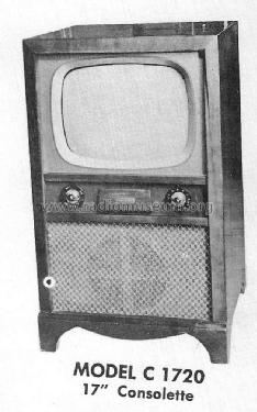 C-1720; Trad Television Corp (ID = 2431838) Television