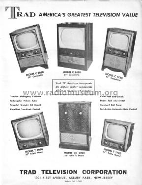 C-1720; Trad Television Corp (ID = 2431841) Television