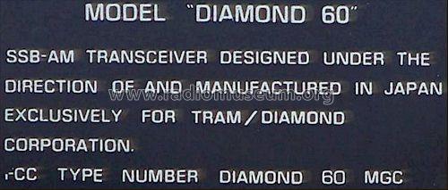 Diamond 60 SSB ; Tram Corporation; (ID = 536330) Citizen