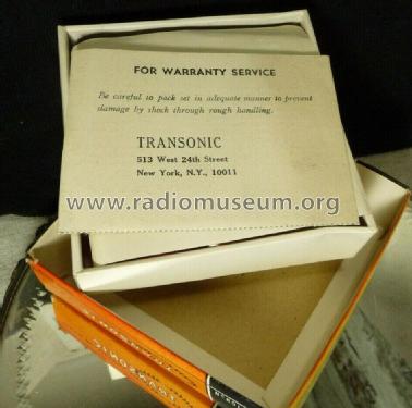 Ten Transistor 1095N; Transonic; New York, (ID = 2367226) Radio