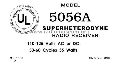 5056-A ; Trav-Ler Karenola (ID = 2933667) Radio