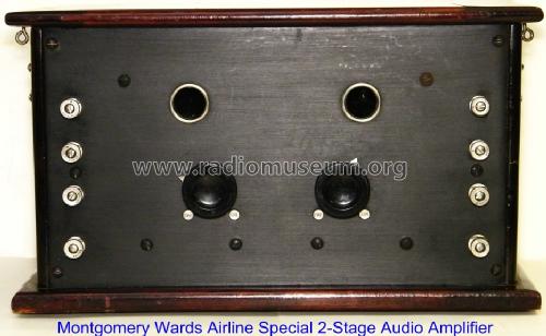 Airline Special Two-Stage Amplifier ; Tri-City Radio (ID = 1006517) Ampl/Mixer