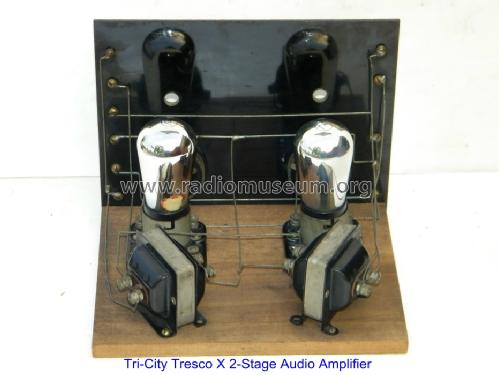 Two-Stage Audio Amplifier Y; Tri-City Radio (ID = 1489424) Verst/Mix