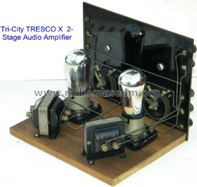 Two-Stage Audio Amplifier Y; Tri-City Radio (ID = 871415) Ampl/Mixer