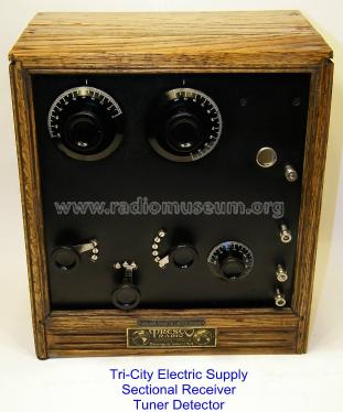 Tuner and Detector Unit ; Tri-City Radio (ID = 1239687) Radio