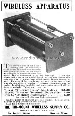 Tri-Mount Junior Single Slide Tuning Coil Type A; Tri-Mount Wireless (ID = 2161473) mod-pre26